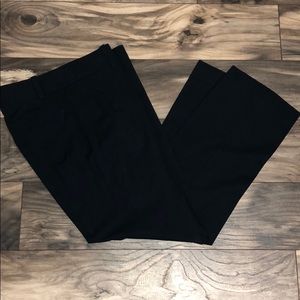 Ann Taylor Straight Leg Dark Navy Dress Pant sz 4